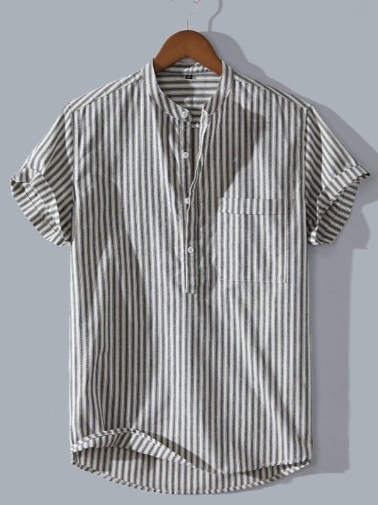 Camisa casual manga corta