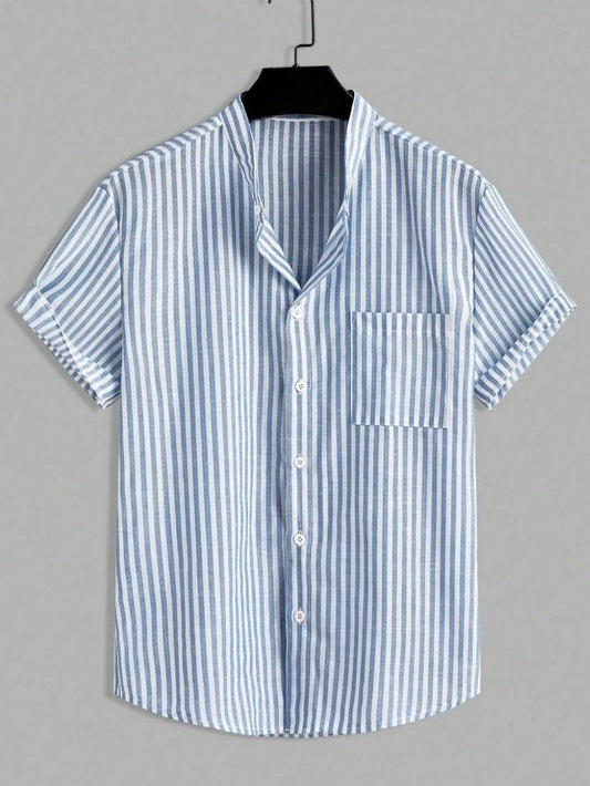 Camisa casual manga corta