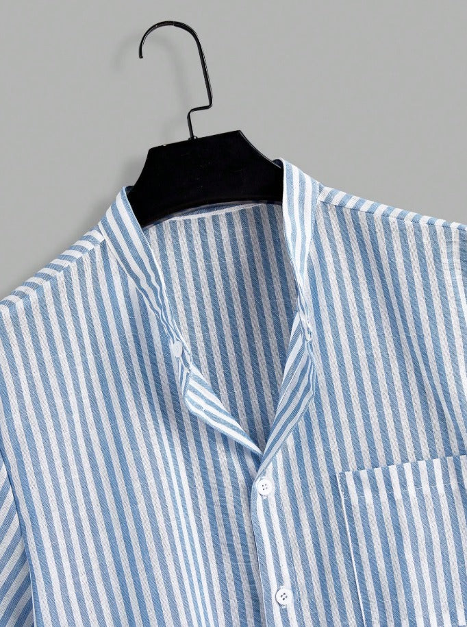Camisa casual manga corta